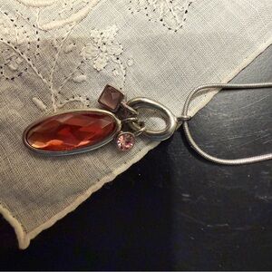 Lia Sophia Medley Silver Necklace